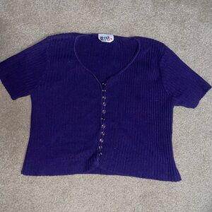 Brand new brand vintage knitted crop